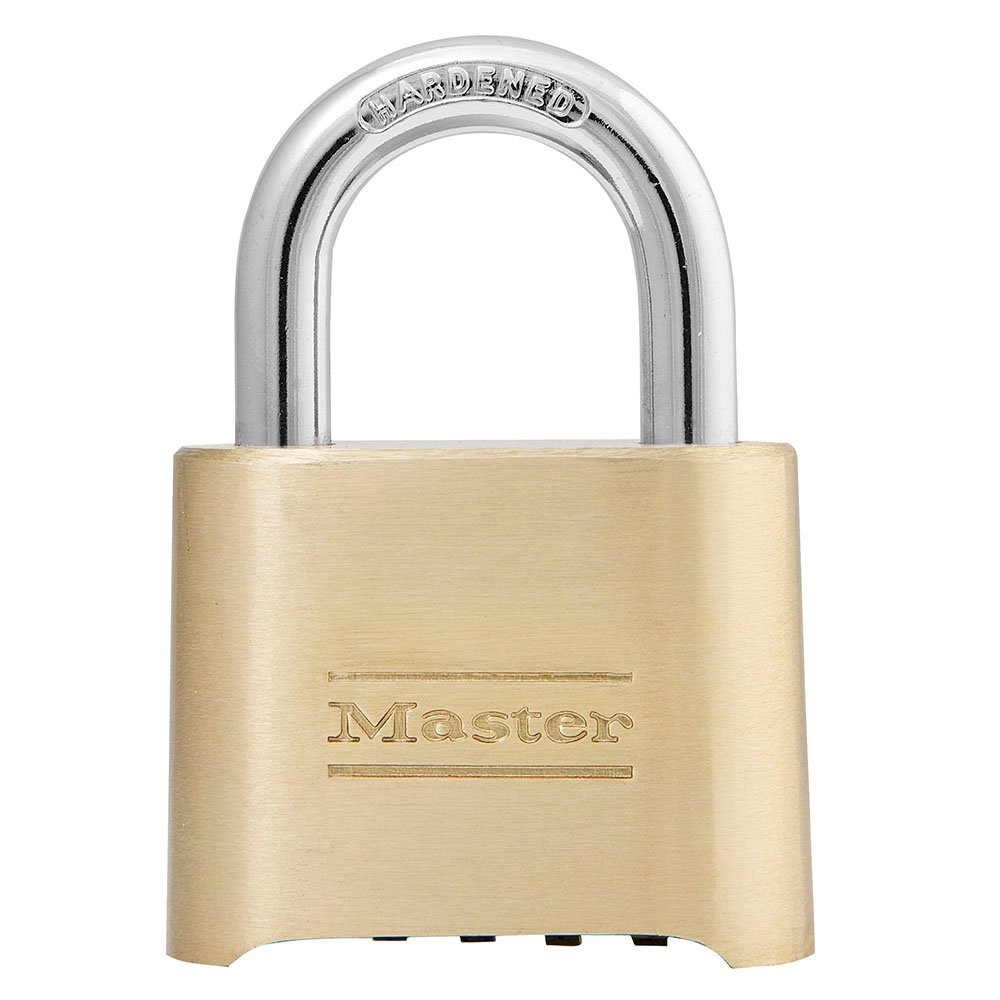 175 2" Wide Resettable Combination Brass Padlock