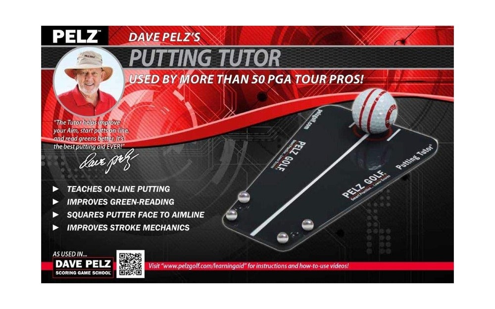 Pelz Golf DP4007 Putting Tutor black, standard