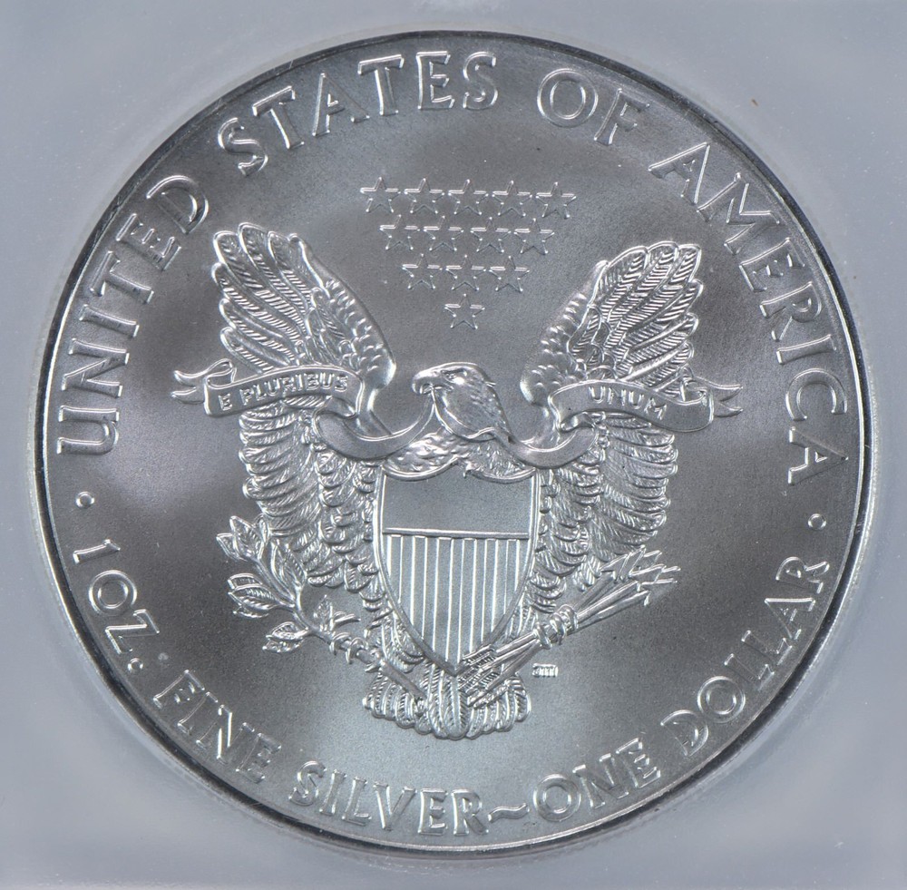 2011 American Silver Eagle MS70 ICG