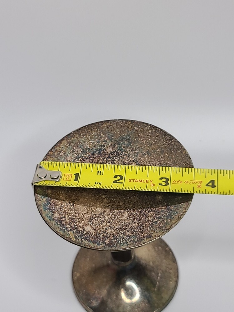 Vintage Candle Pillar 4.5"
