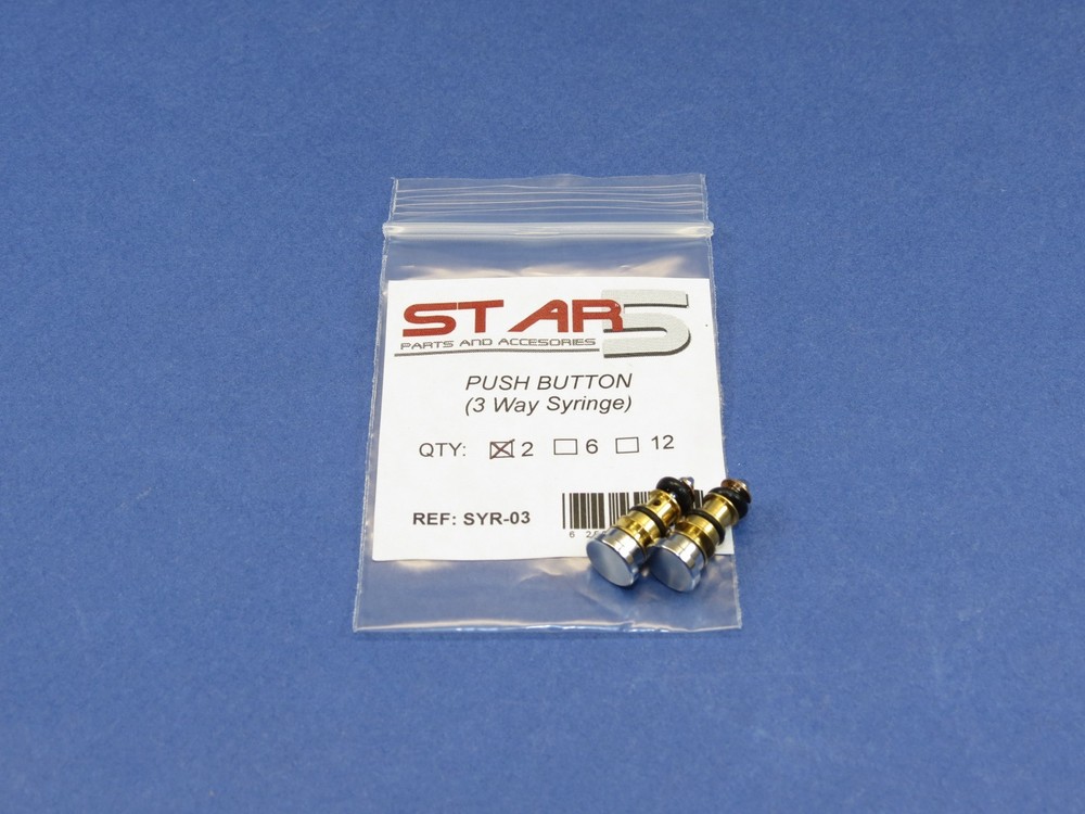 Dental Push Button To Syringe 3 Way Kit /2 STAR5