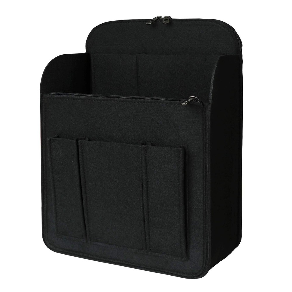 APSOONSELL Backpack Organizer Insert, Felt Bag for L, Black
