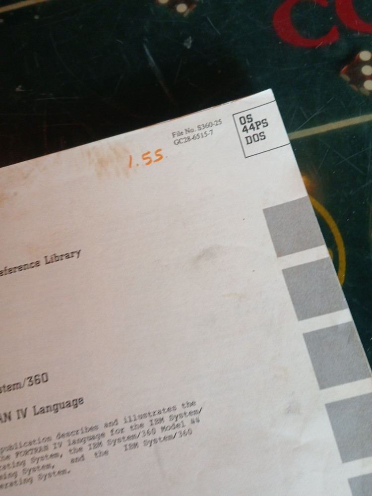 1968 IBM System 360 Reference Library & 1969 Technical Newsletter