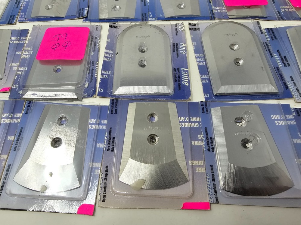 Pacific Handy Cutter Scraping Tool Replacement Blades Lot Assorted Sizes