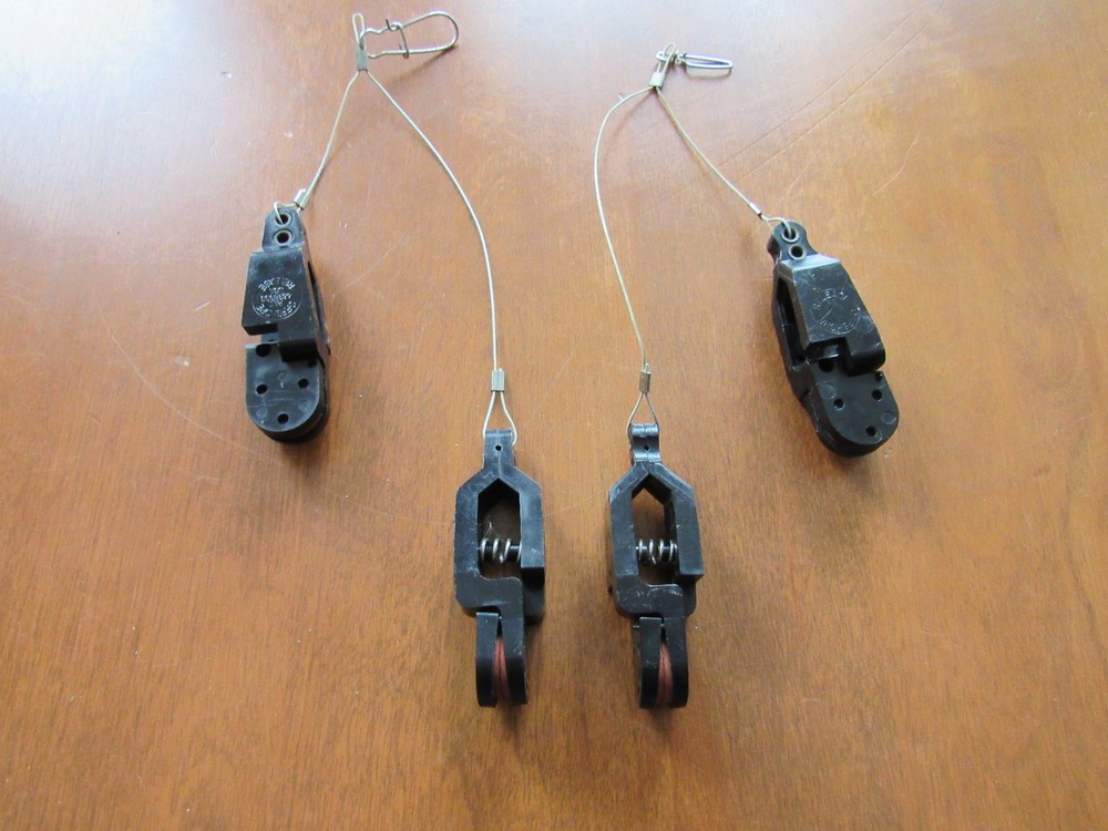 Cannon OffShore Stacker Release Clips Trolling Clothes Pin Style Nice Condition