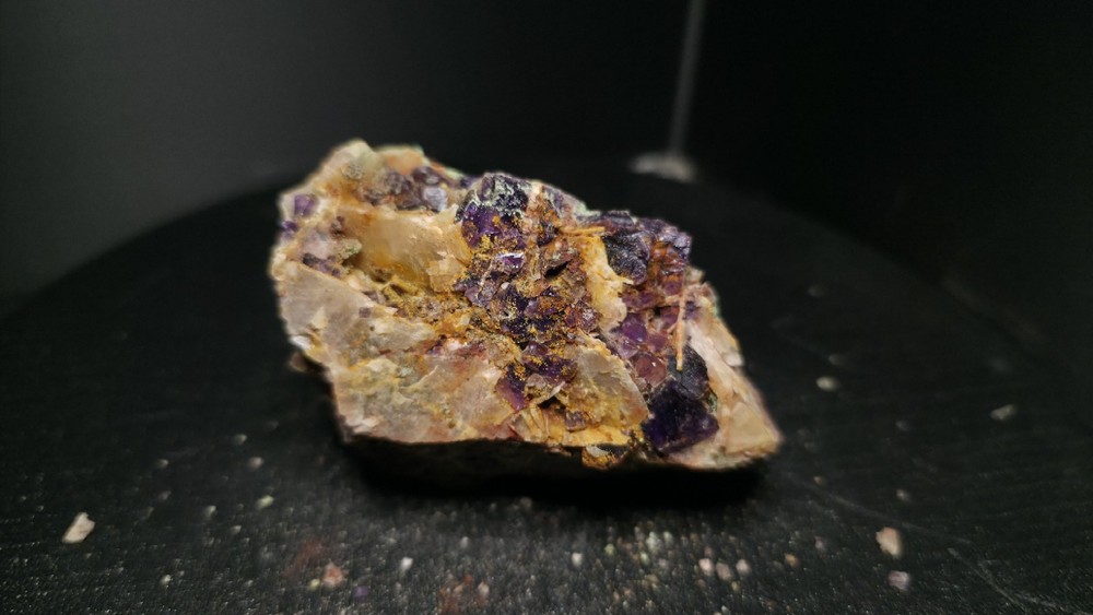 Uv Reactive Fluorite Malachite Specimen