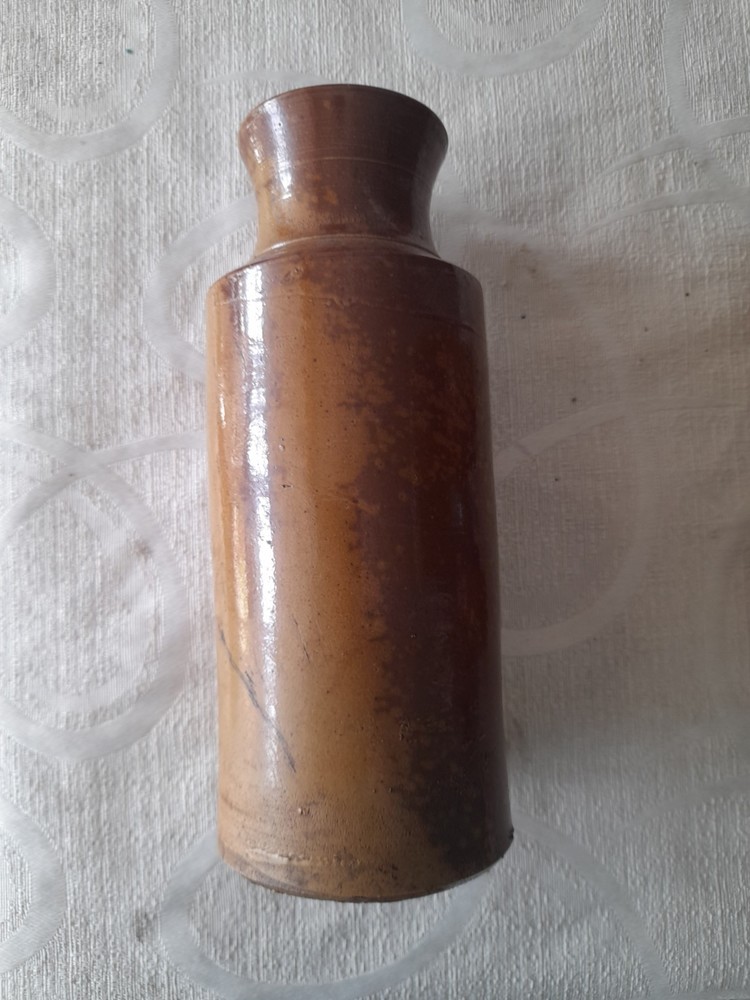 Brown Salt Glazed Stoneware Storage