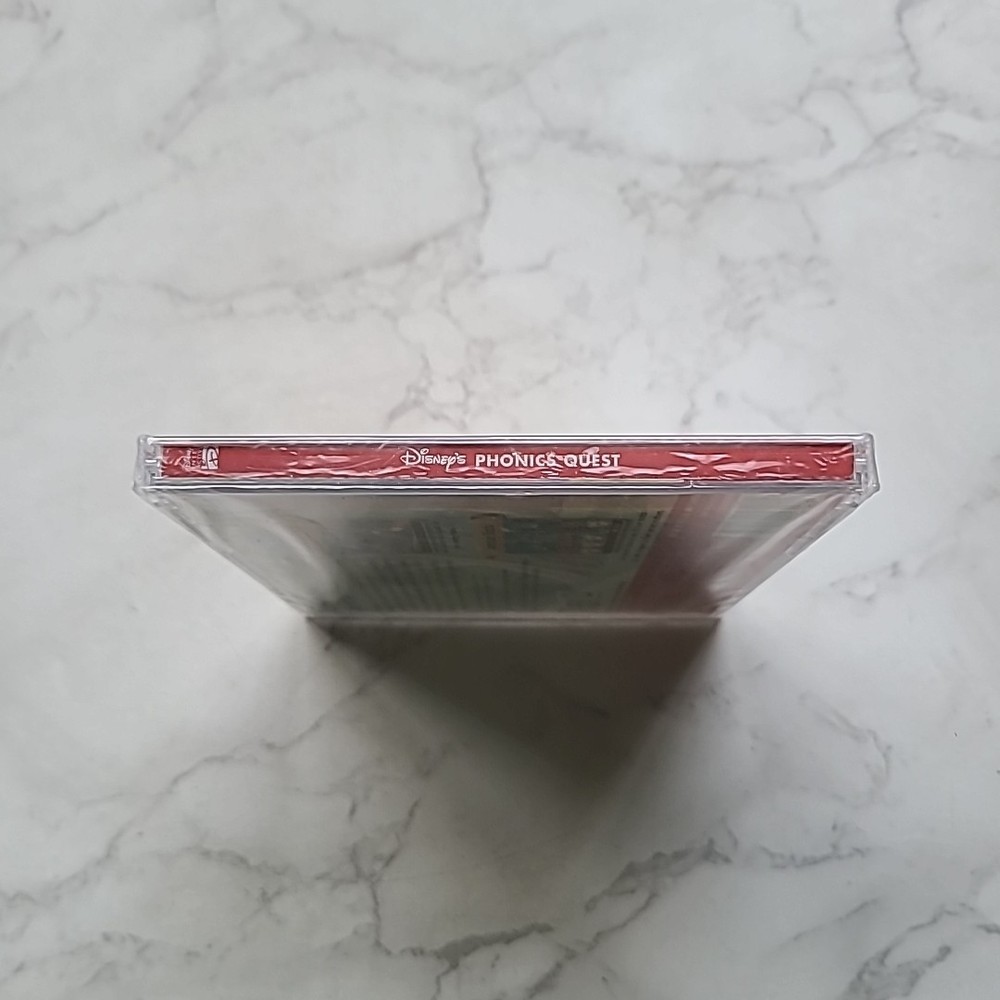 Disney Scholastic Phonics Quest Age 5-8 Windows Mac Interactive Learning NEW CD