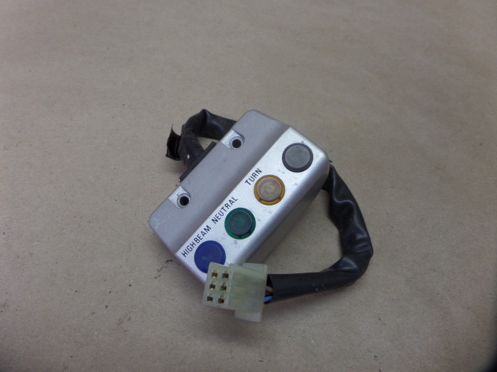 2006 YAMAHA XV250 VIRAGO DISPLAY WARNING INDICATOR LIGHT COVER