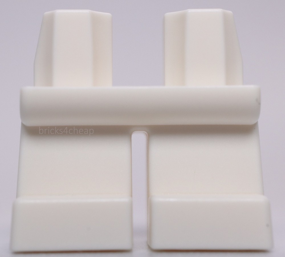 Lego White Short Minifig Legs