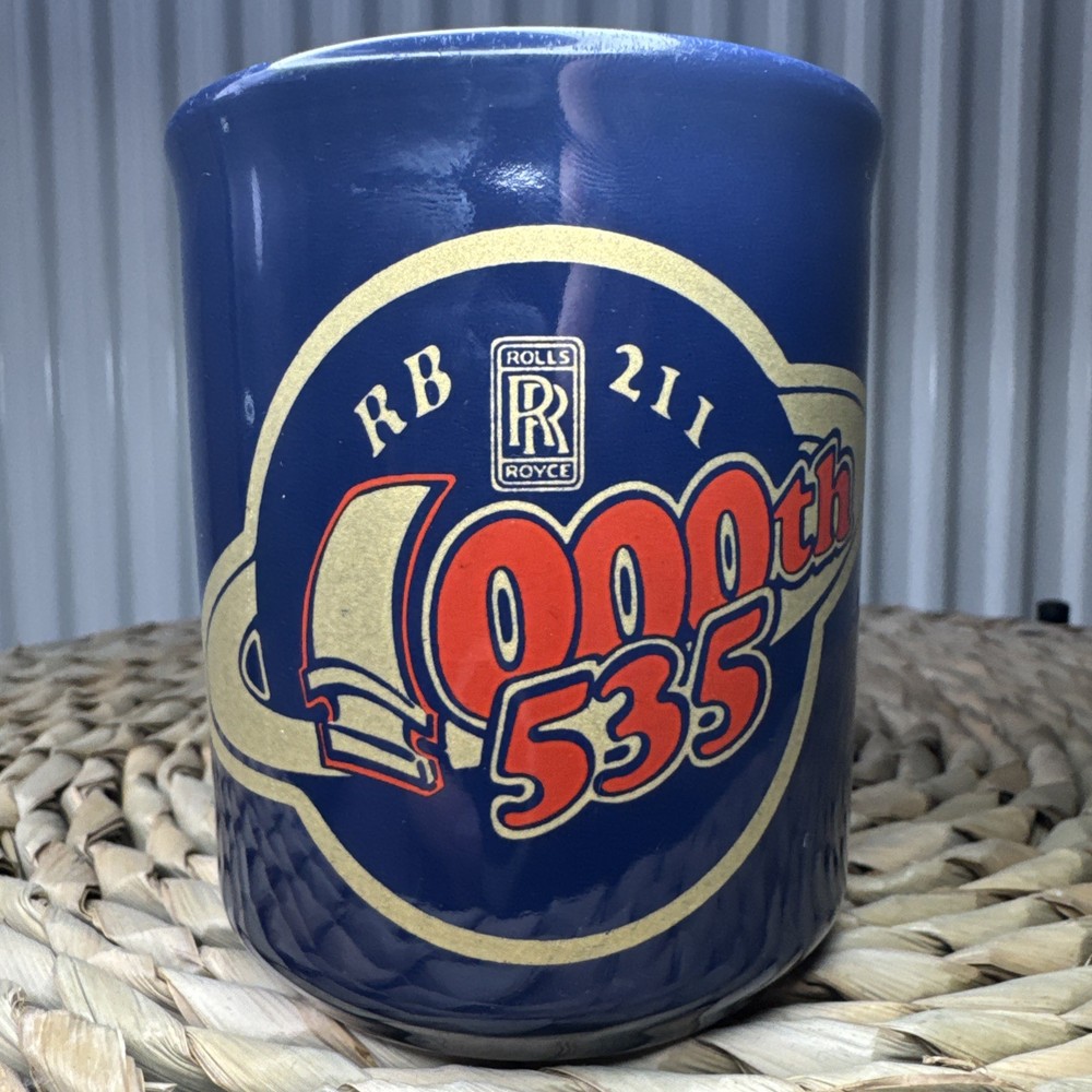 Rolls Royce RB211 535 1000th Mug Tams England