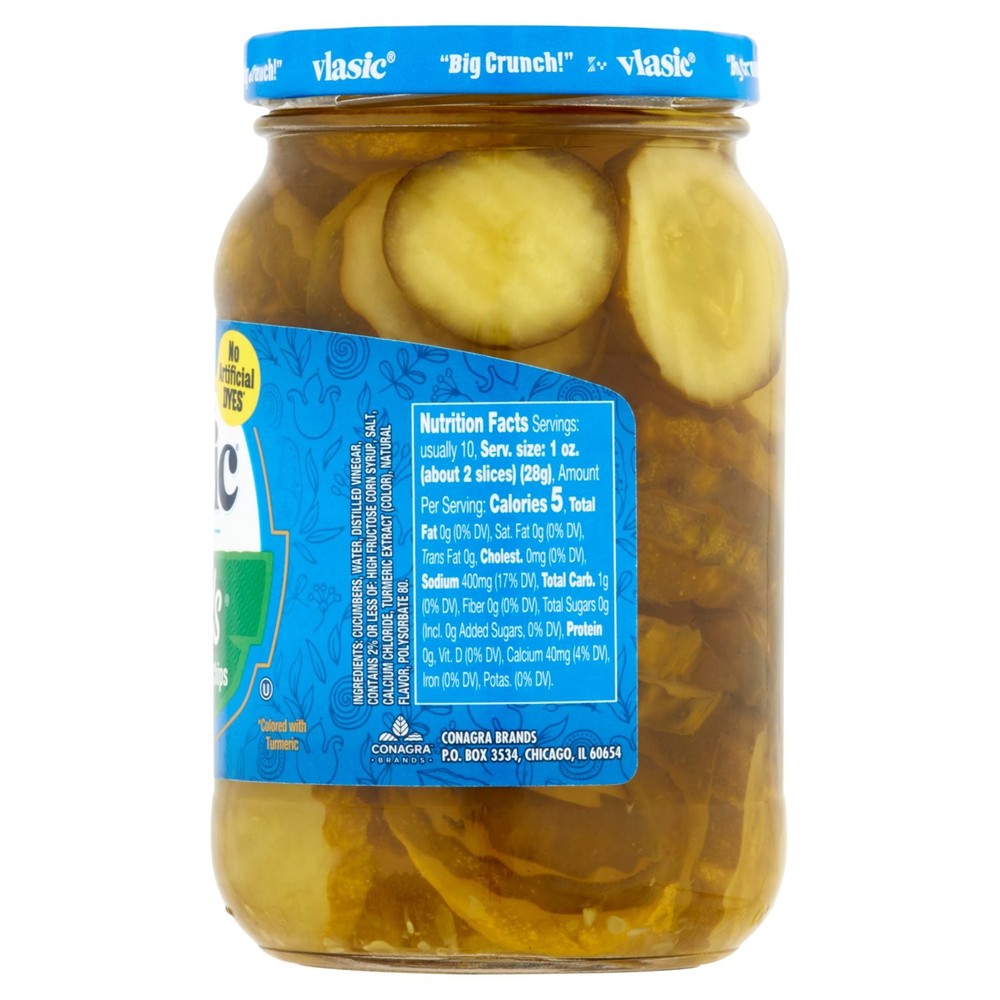 Vlasic Oval Hamburger Chips 16 oz