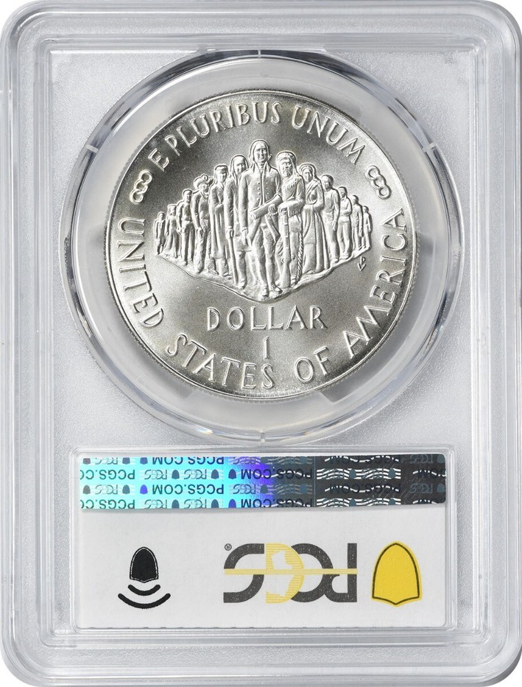 1987-P Constitution Silver Commemorative Dollar MS70 PCGS