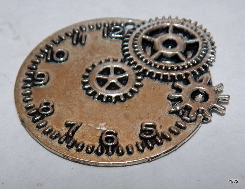10 QTY Mechanical Clock Pendants