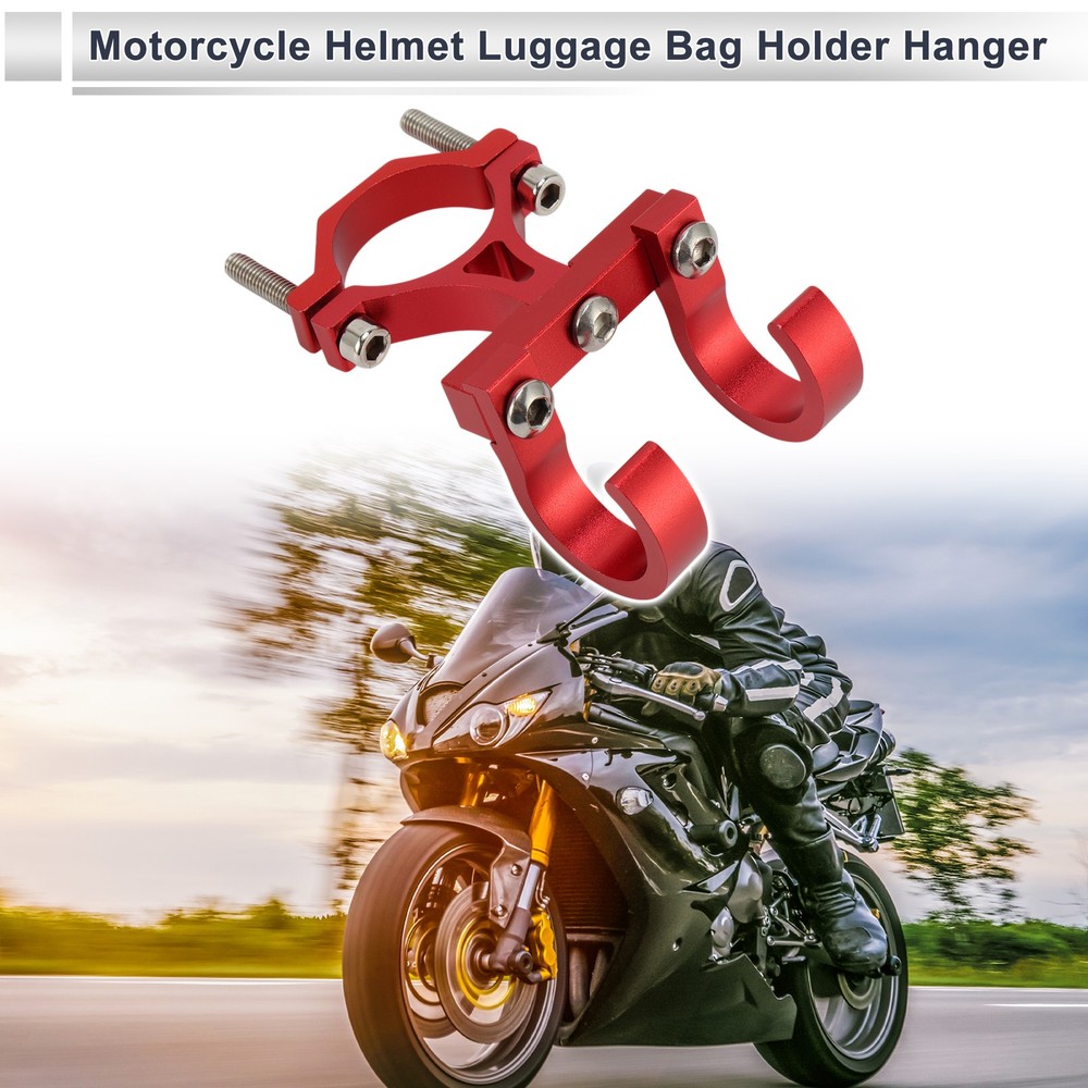 Motorcycle Hook for Screw Washer Screw 1 Set Red
