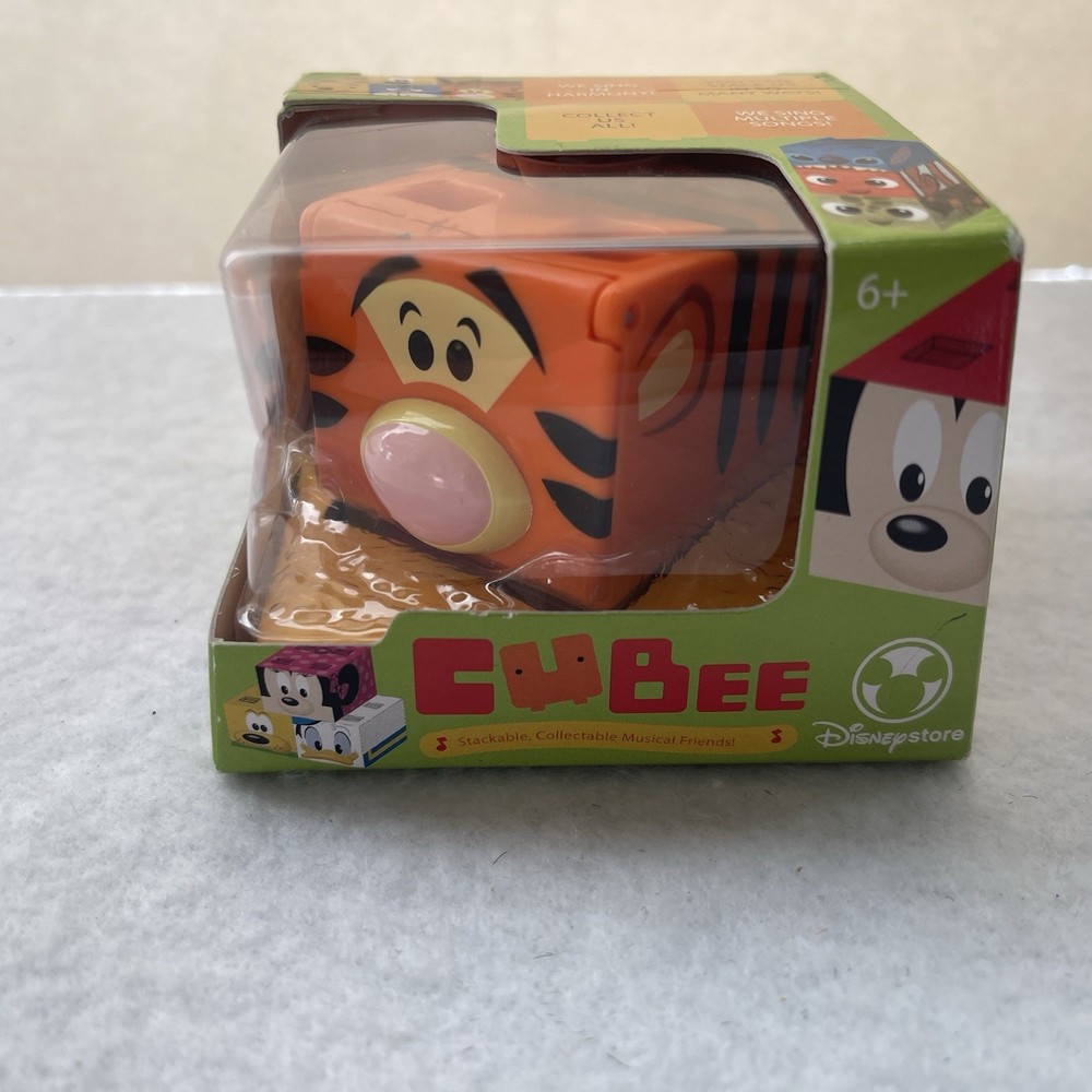Disney Store CuBee Stackable Tigger Singing Exclusive NEW