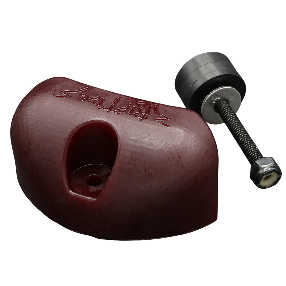RipTide Footstop Slab - Wine Red