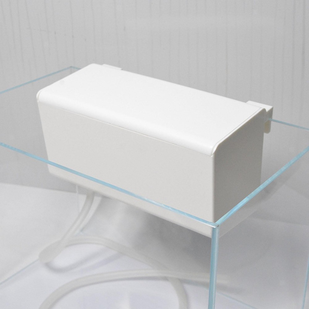 Aquarium Hang on Filter Box External Drip Flow Box Fish Tank Top Filter Box