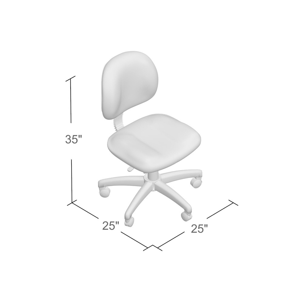 Boss Grey Deluxe Posture Chair MODEL # B315-GY