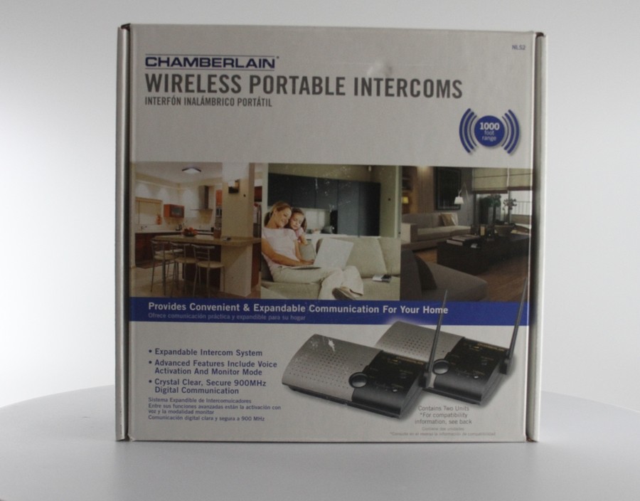 Chamberlain NLS2 Wireless Portable Intercom System