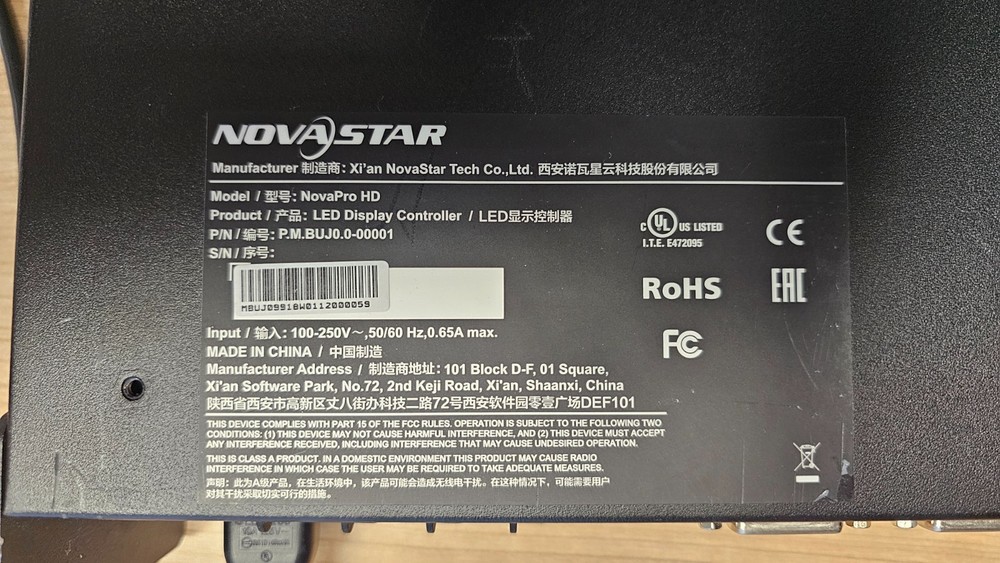 NovaStar NOVAPRO HD - Professional LED Wall Display Controller Processor