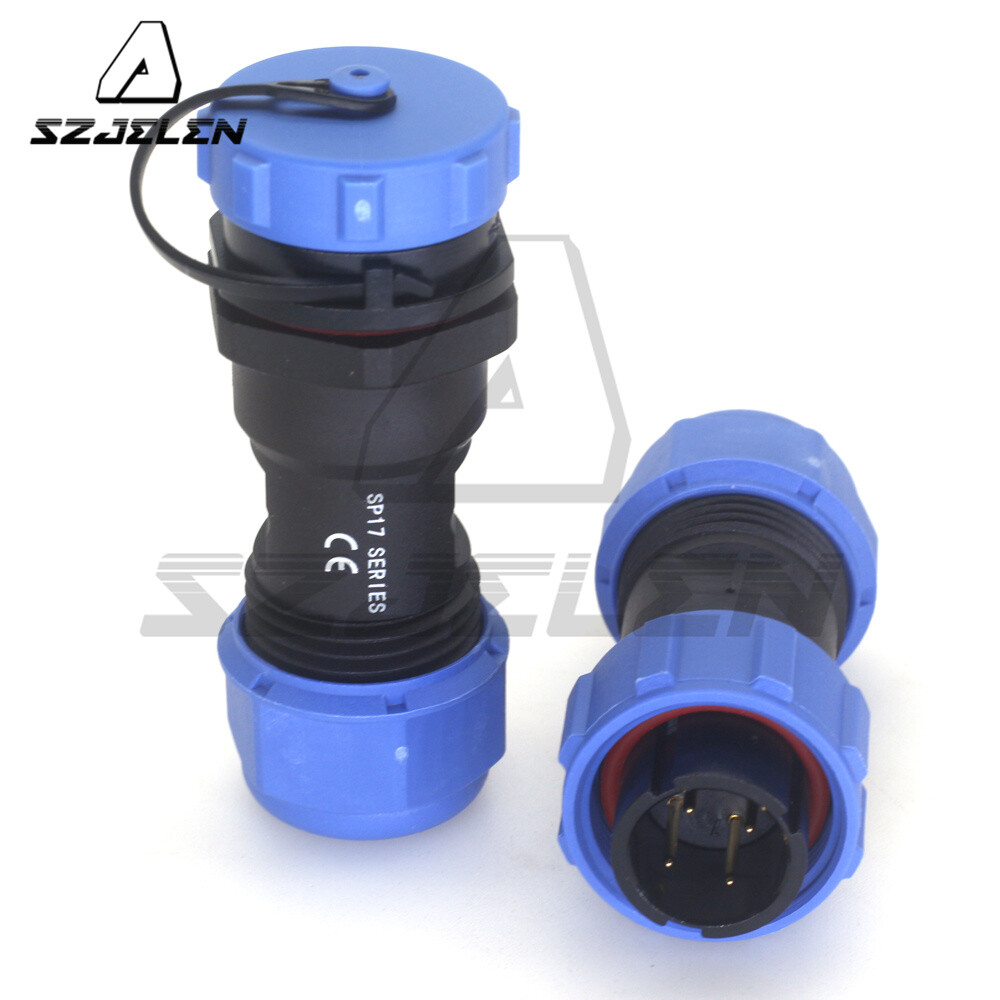 SP17 4Pin Avation Cable Connector Plug Socket,Electrical Power Wire Connector