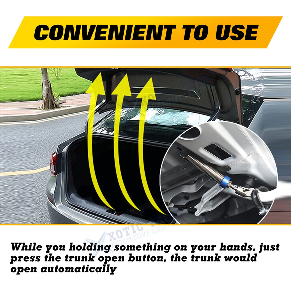 Car Trunk Lid Metal Spring Automatic Lifting Device Universal Lifter Accessory