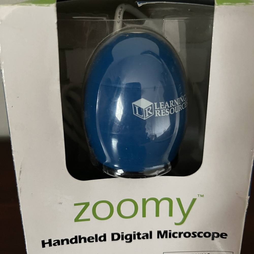 Zoomy By Learning Resources Handheld Digital Microscope - NIB - Never Opened