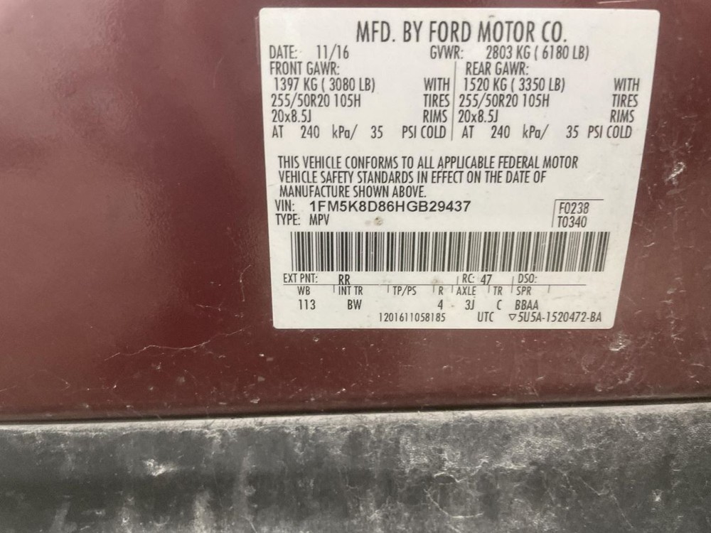Fuse Box Engine Without Turbo Fits 17 EXPLORER 1061308