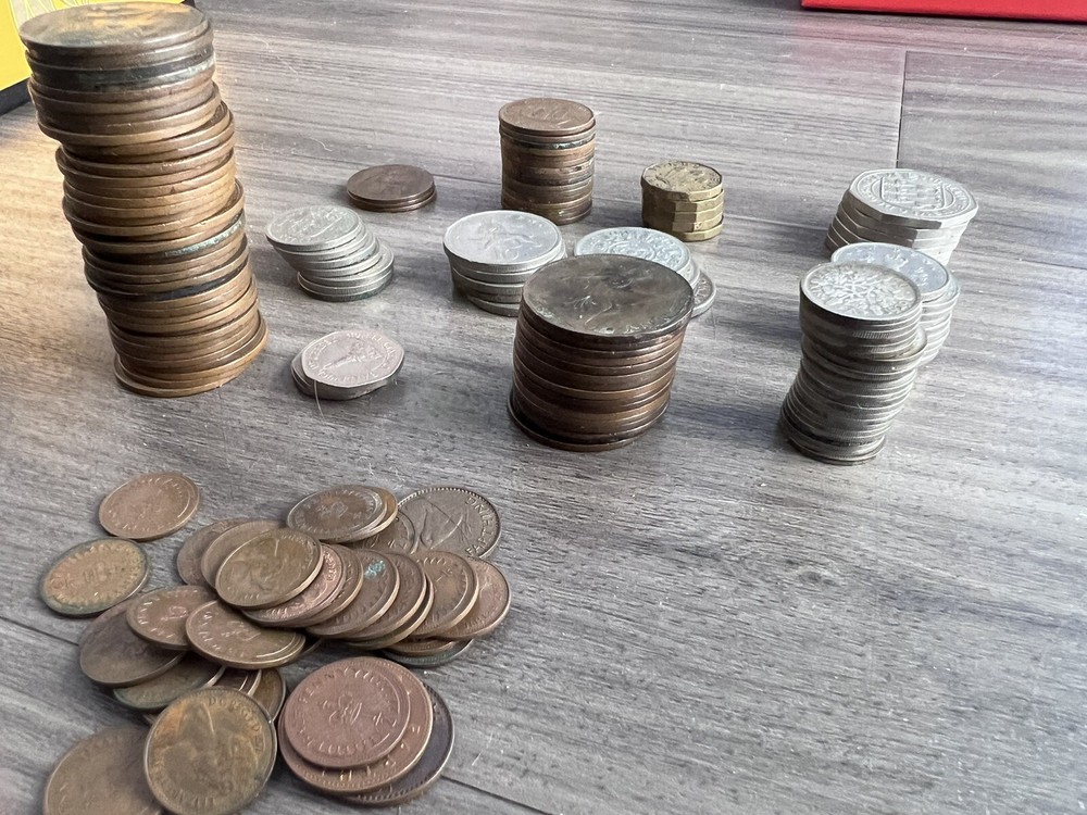 MIXED BRITISH PRE DECIMAL COINS