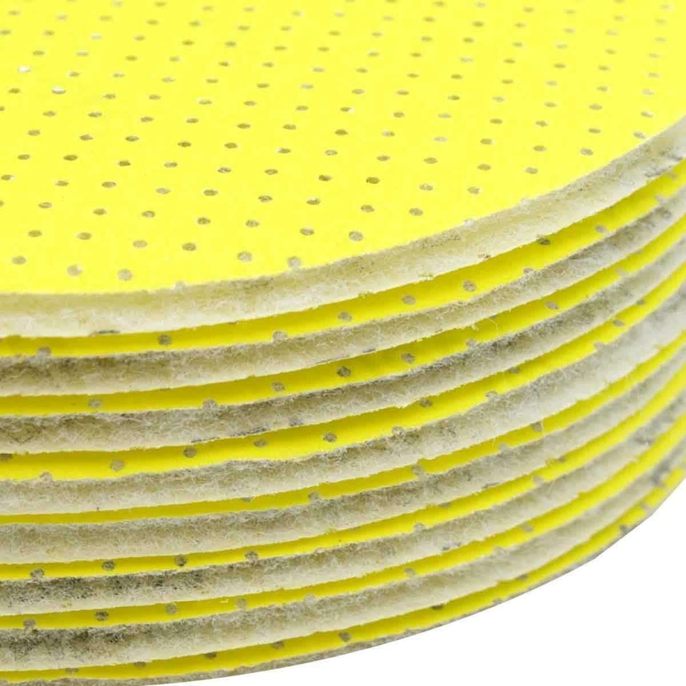 25/50PCS 9" Premium Sanding Discs 230mm Hook & Loop Multi-Hole P80 for Drywall