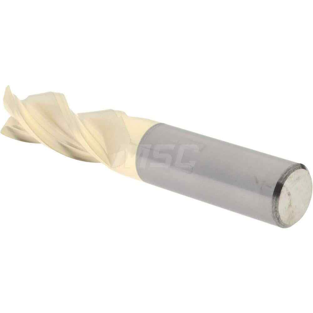 Accupro 1/2" Diam 3 Flute Single End Solid Carbide 0.03" Corner Radius End Mi...