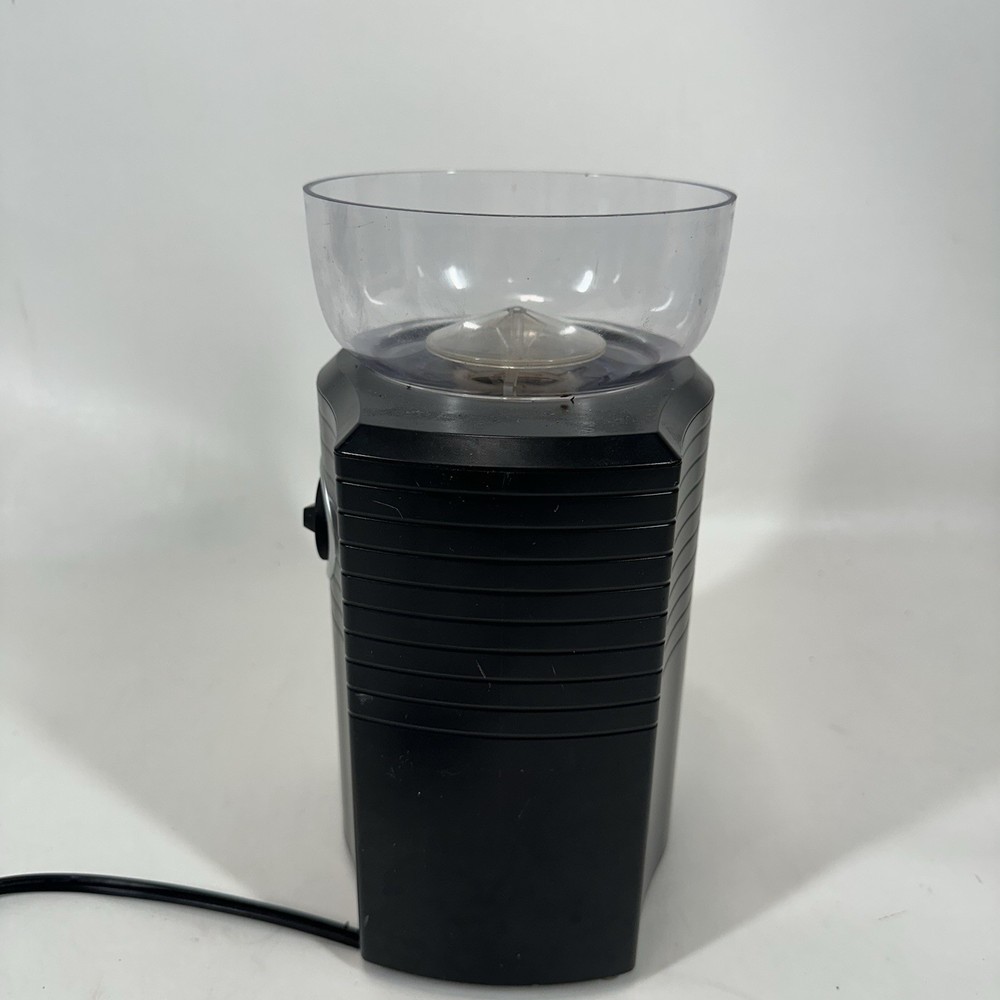 Espressione Professione Conical Burr Coffee Grinder Black/Silver MEC5198 Works