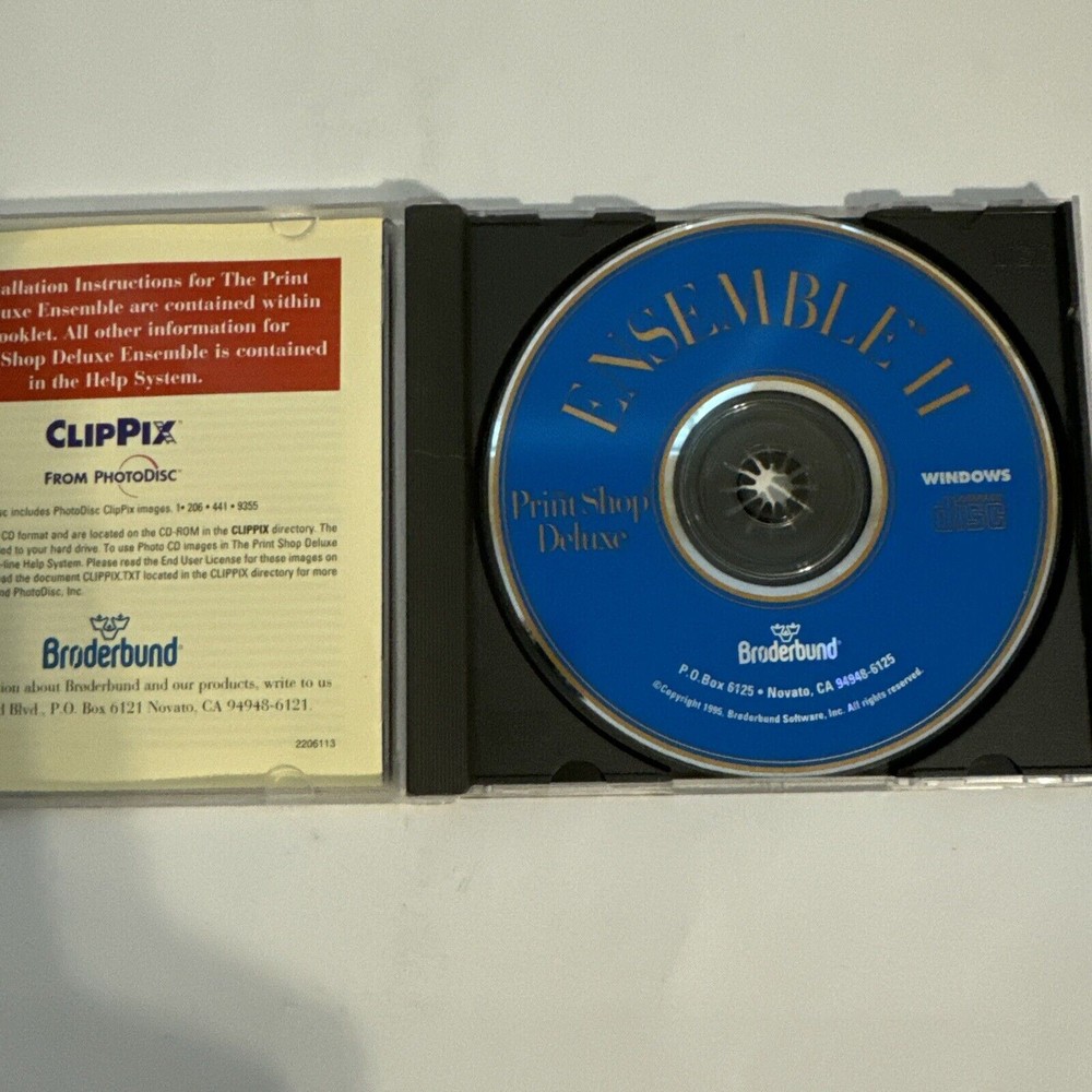 The Print Shop Ensemble II Pc