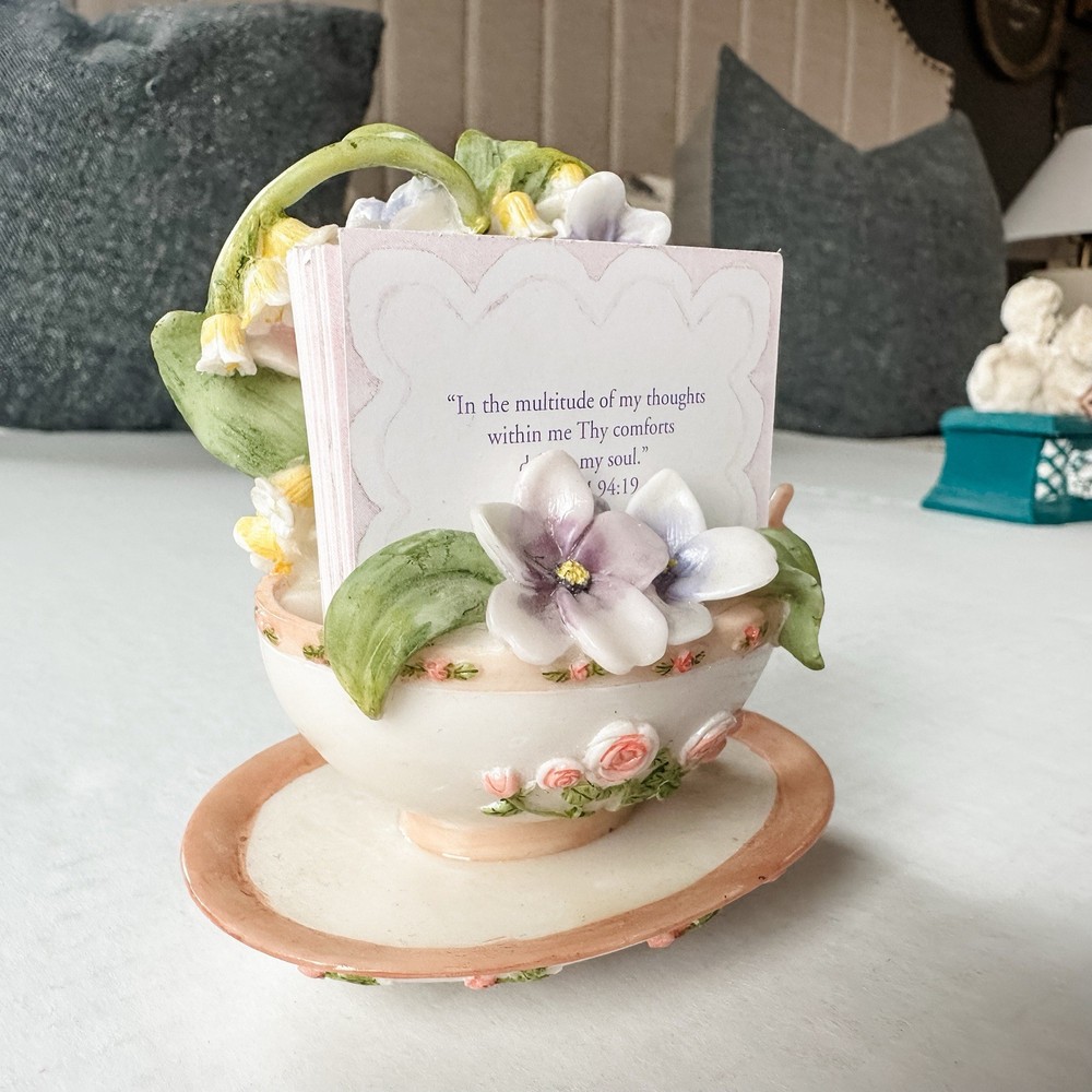 Teacup Flower Promise Box 60 Scriptural Promises