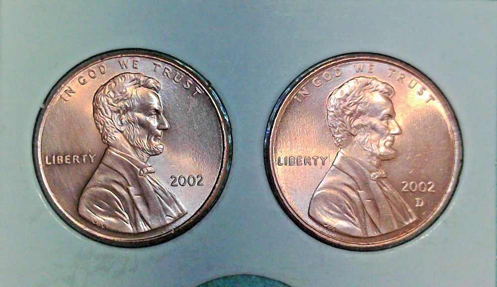 2002 P & D Lincoln Cent