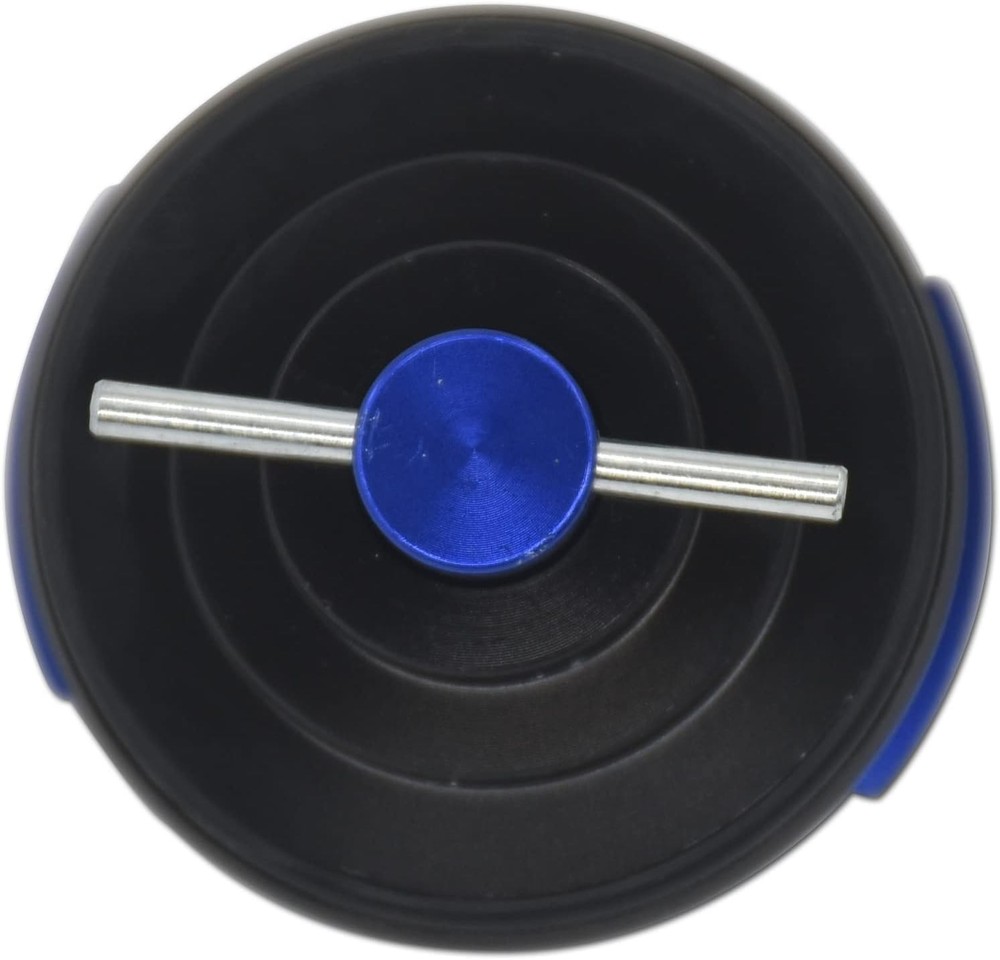 Motorcycle CNC Fuel Tank Cap (Blue)