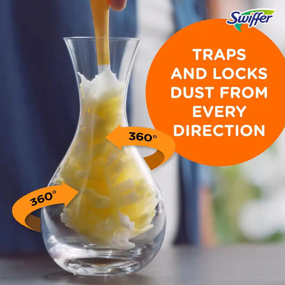 360 Unstopables Multi-Surface Heavy-Duty Fresh Scent Microfiber Duster (11 Refil