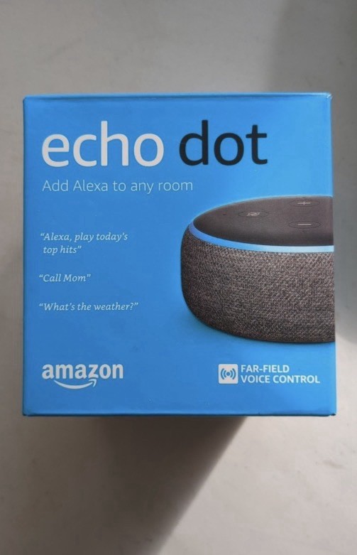 Amazon Echo Dot (3rd Generation) Smart Speaker with Alexa - Charcoal