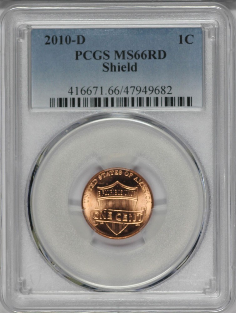 2010-D PCGS MS66RD Lincoln Cent 47949682