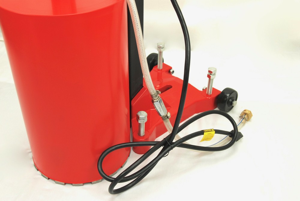 10Z1RB BLUEROCK ® CONCRETE CORE DRILL 2 SPEED W/ ROLLING BASE STAND + 2 BITS