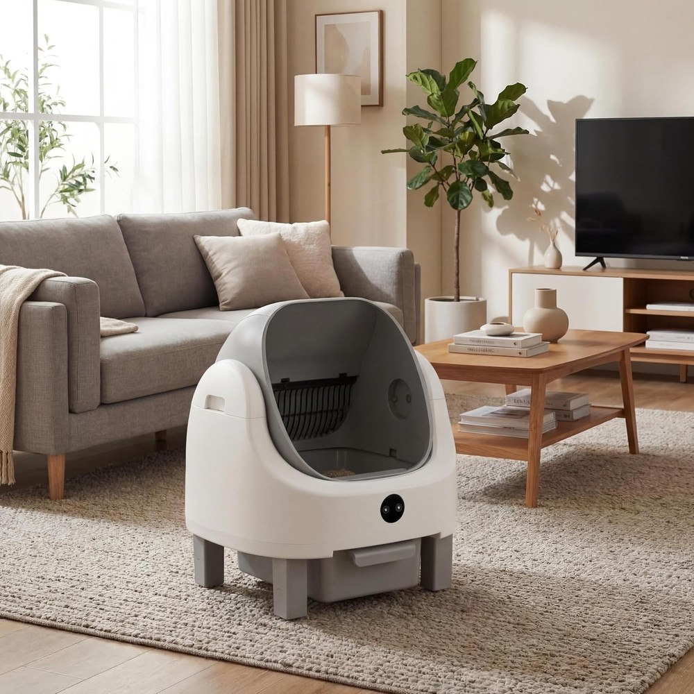 🔥Self Cleaning Cat Litter Box Automatic Multi-Cat 96L Large with APP Control