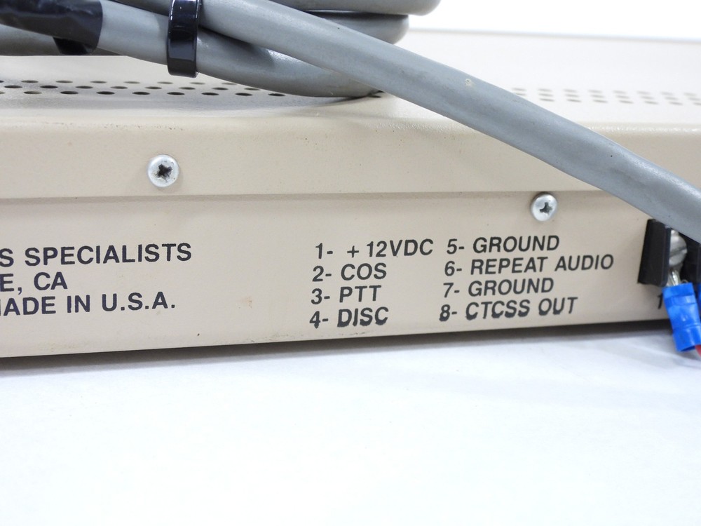 CSI Communication Specialists TP-38 Shared Repeater Tone Panel (good condition)