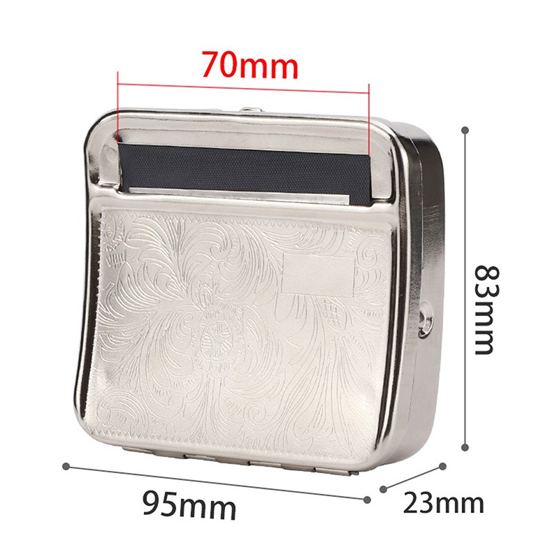 Cigarette Rolling Machine Box Case Automatic 70 MM Rolling Paper Tobacco Roller