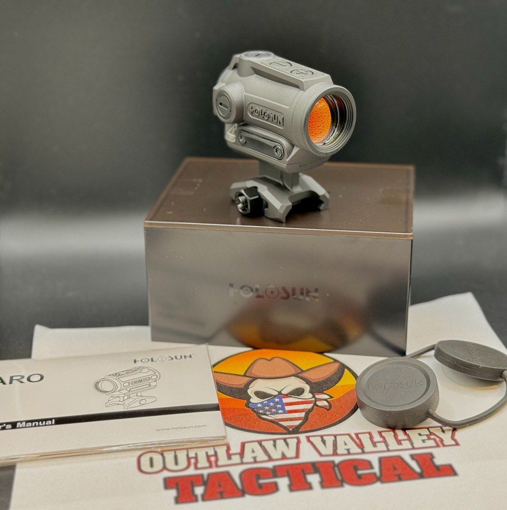 Holosun 1x22mm Red 2 MOA Dot Advanced Optic Sight ARO-RD2 BLACK