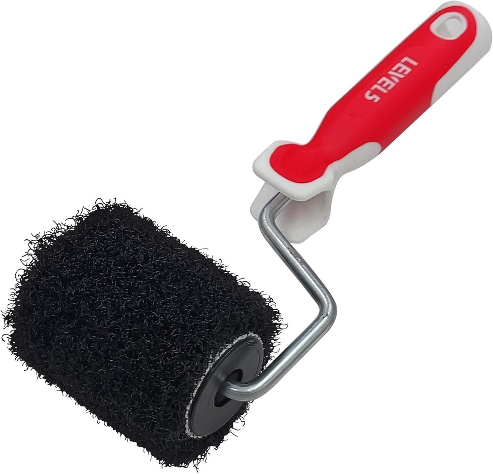 High-Performance 4" Drywall Compound Roller with Comfortable Grip for Easy Use