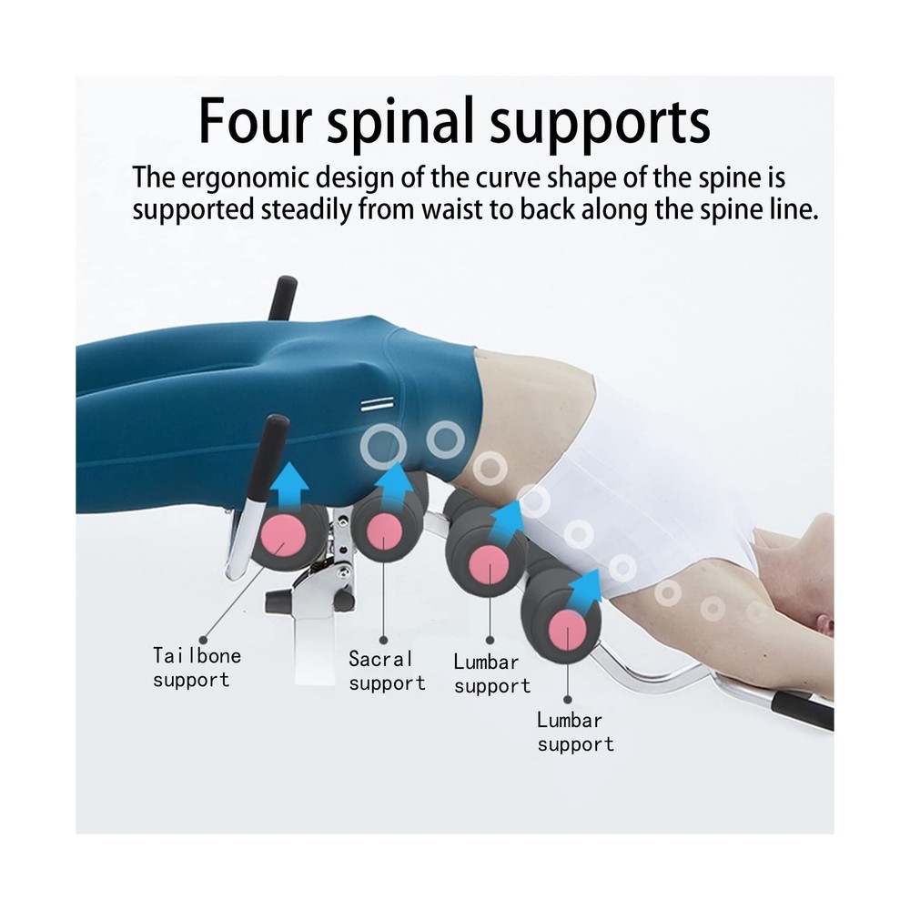 seanleecore Inversion Table - Relieve Back Pain, Improve Posture and Spinal H...