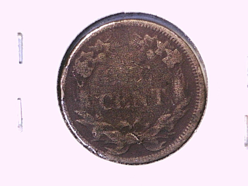 1858 Flying Eagle Cent Genuine Raw Ungraded 01241