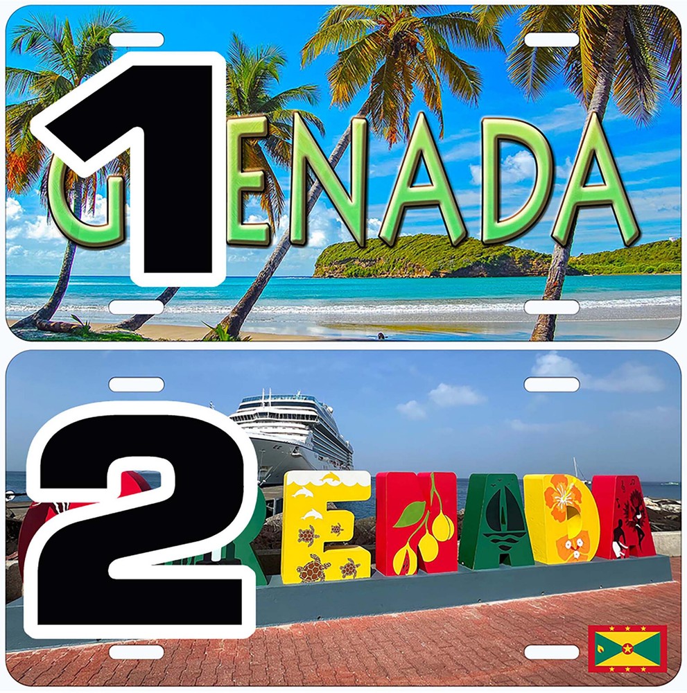 Grenada Novelty Car License Plate