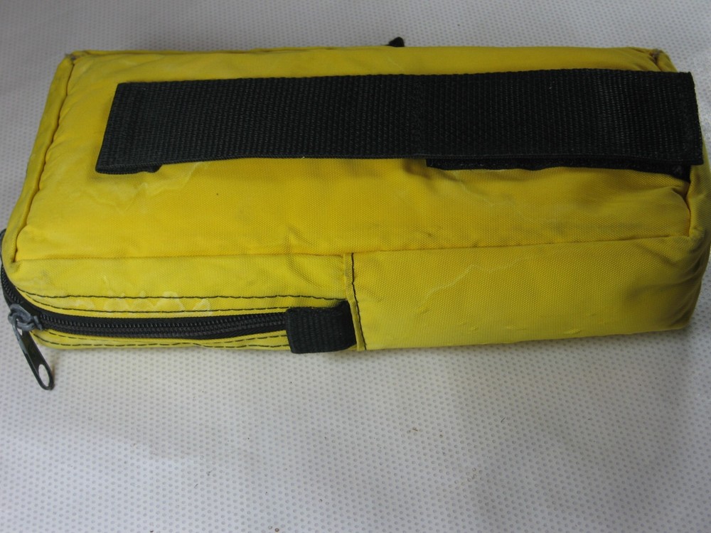 Yellow Nylon Carrying Case Pouch